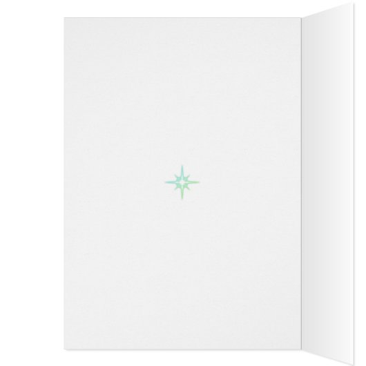 イースターバニーと卵グリーティングカード (内側 (左))