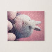 イースターバニーと卵 ジグソーパズル (横)