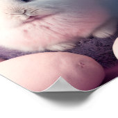 イースターバニーと卵 ポスター (角)