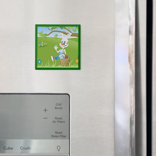 イースターバニーと卵 マグネット (インサイチュ (冷蔵庫))