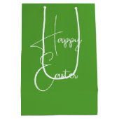 イースターバニーと卵 ミディアムペーパーバッグ (裏面)