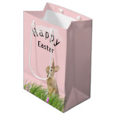 イースターバニーと卵 ミディアムペーパーバッグ (正面アングル)