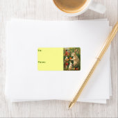 イースターバニーと卵 ラベル (インサイチュ)