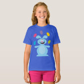 イースターバニーと卵 Tシャツ (正面フル)