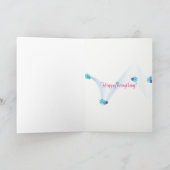 イースターバニーと水玉模様卵 シーズンカード (内部)