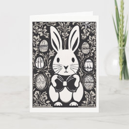 イースターバニーのグリーティングカード シーズンカード