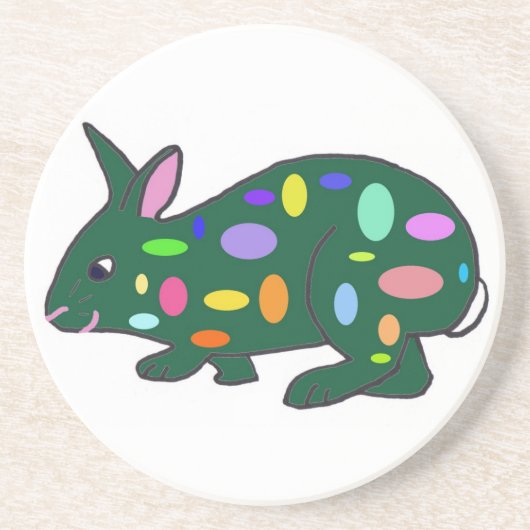 イースターバニーのコースター コースター (正面)