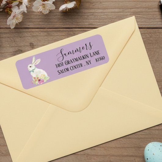 イースターバニーのスクリプトアドレス ラベル