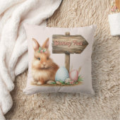 イースターバニーのトレイル クッション (ブランケット)