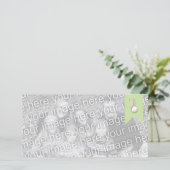 イースターバニーのバナーのフォトカード シーズンカード (スタンド正面)