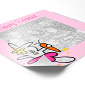 イースターバニーのフレーム写真 フォトプリント            (角)