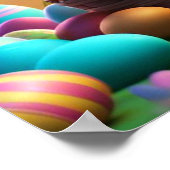 イースターバニーのポスター ポスター (角)