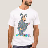 イースターバニーのメンズTシャツのような男 Tシャツ (正面)