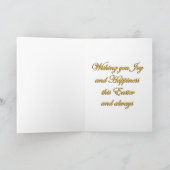 イースターバニーのモナリザ シーズンカード (内部)