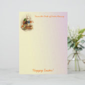 イースターバニーのレターヘッドの机から (スタンド正面)