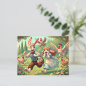 イースターバニーの冒険 – チキン素晴らしチェイス! シーズンポストカード (スタンド正面)