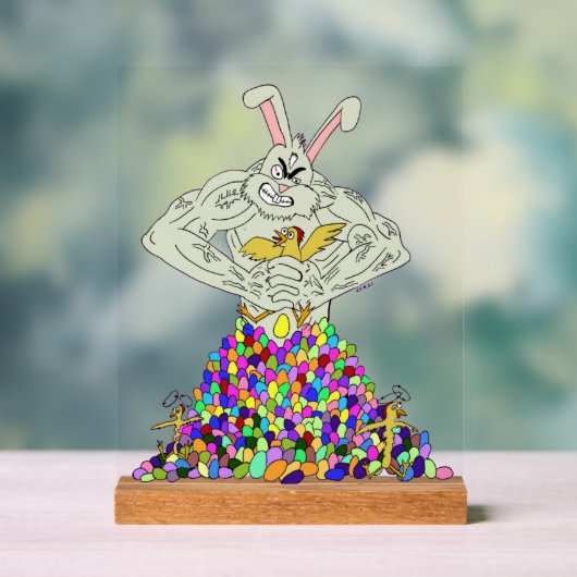 イースターバニーの卵の入手方法 アクリルサイン (ニュートラル)