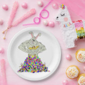 イースターバニーの卵の入手方法 ペーパープレート (パーティー)