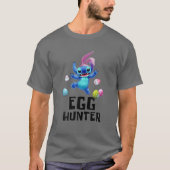 イースターバニーの卵ハンターでステッチ Tシャツ (正面)