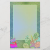 イースターバニーの卵文房具 便箋 (裏面)