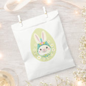 イースターバニーの好意バッグ フェイバーバッグ (クリップ留めされた状態)