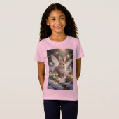 イースターバニーの妖精 Tシャツ (正面フル)