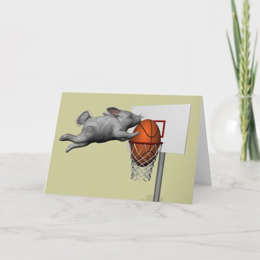 イースターバニーの完璧なスラムダンク シーズンカード (正面)