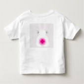 イースターバニーの幼児用Tシャツ トドラーTシャツ (裏面)