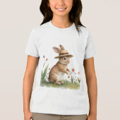 イースターバニーの庭師 トライブレンドＴシャツ (正面)
