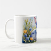 イースターバニーの庭、イースター コーヒーマグカップ (左)