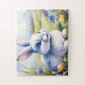 イースターバニーの庭、イースター ジグソーパズル (縦)