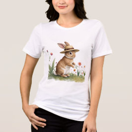 イースターバニーの庭 トライブレンドTシャツ