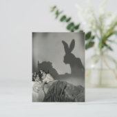 イースターバニーの影 ポストカード (スタンド正面)