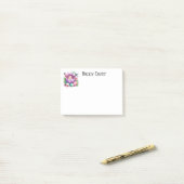 イースターバニーの注意事項 ポストイット (デスク上)