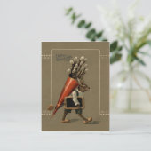 イースターバニーの花 シーズンポストカード (スタンド正面)