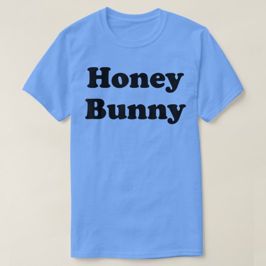 イースターバニーの衣装の大人の衣装ハチミツ Tシャツ (デザイン正面)