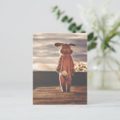 イースターバニーの衣装 シーズンポストカード (スタンド正面)