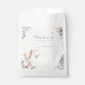 イースターバニーの赤ちゃんシャワー フェイバーバッグ (正面)