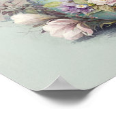 イースターバニーの開花 ポスター (角)