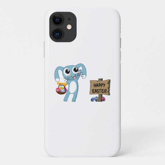 イースターバニーの願いハッピーイースター Case-Mate iPhoneケース (裏面)