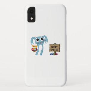 イースターバニーの願いハッピーイースター iPhone XRケース