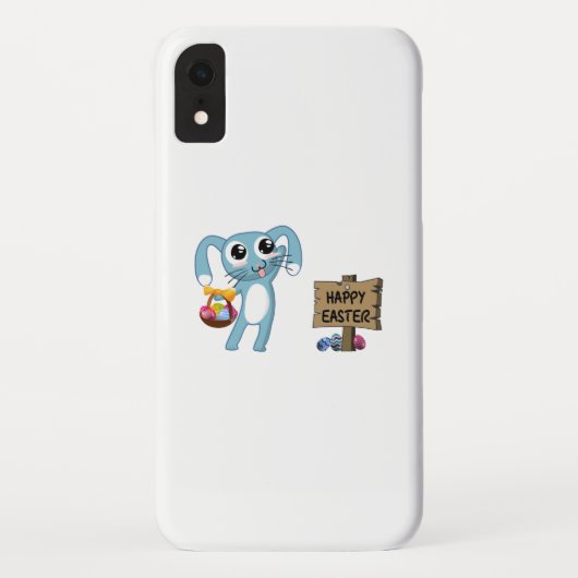 イースターバニーの願いハッピーイースター Case-Mate iPhoneケース (裏面)