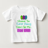 イースターバニーはウキの意志を持たない ベビーTシャツ (正面)