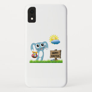 イースターバニーはハッピーイースターを願う iPhone XRケース