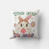 イースターバニーをホップするにはお尻 クッション (裏面)