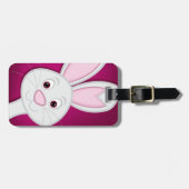 イースターバニーを隠す ラゲッジタグ (正面横)
