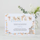 イースターバニーアンドバタフライスイートフローラブランチ 招待状 (スタンド正面)