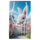 イースターバニーインア春園 スモールペーパーバッグ (正面)