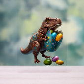 イースターバニーイースター恐竜の卵イースターの友人 アクリルサイン (ニュートラル)