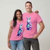 イースターバニーウィズスタイルホリデイTシャツ Tシャツ (ユニセックス)